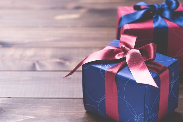 プレゼントの箱